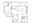 853 sq. ft. A4 floor plan