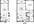 696 sq. ft. to 718 sq. ft. 11F3 floor plan