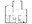 891 sq. ft. A5 floor plan