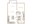 875 sq. ft. Cedar 3 floor plan