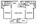 1,006 sq. ft. Dogwood floor plan