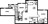 1,226 sq. ft. 60% floor plan