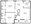 938 sq. ft. B2 floor plan