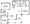 1,268 sq. ft. C1 floor plan