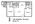 996 sq. ft. B3 floor plan