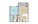 644 sq. ft. A2 floor plan