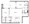 1,182 sq. ft. B3 floor plan