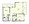 1,056 sq. ft. C1 floor plan