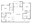 1,146 sq. ft. B1 floor plan
