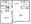 800 sq. ft. Cranford - A3 TH floor plan