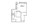 1,223 sq. ft. B4/Mkt floor plan