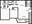 920 sq. ft. B2 floor plan