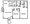 960 sq. ft. D floor plan