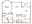 872 sq. ft. Dorchester floor plan
