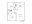 870 sq. ft. B1 floor plan