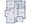 1,053 sq. ft. B1 floor plan