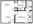 504 sq. ft. A floor plan