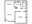 700 sq. ft. floor plan