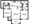 1,164 sq. ft. B2G floor plan