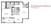 750 sq. ft. 60% floor plan