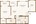 798 sq. ft. Baltic floor plan
