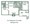 882 sq. ft. B1 floor plan