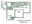 921 sq. ft. B2 floor plan