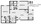 950 sq. ft. B1 floor plan