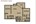 1,043 sq. ft. E floor plan