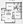 879 sq. ft. B1 floor plan