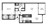 640 sq. ft. A2/60% floor plan