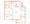 931 sq. ft. A11 floor plan
