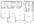 1,071 sq. ft. Pine floor plan