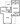 705 sq. ft. A1 floor plan