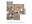 874 sq. ft. A3 floor plan