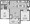926 sq. ft. to 1,006 sq. ft. D floor plan