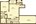770 sq. ft. Thames w/G floor plan