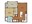 680 sq. ft. Bluffview floor plan