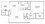 765 sq. ft. to 862 sq. ft. A4/Sabine floor plan