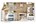 1,135 sq. ft. FA15 floor plan