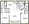 1,175 sq. ft. A8 floor plan
