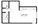 410 sq. ft. S2 floor plan