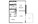 594 sq. ft. A floor plan