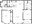 1,223 sq. ft. B3 floor plan