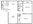 801 sq. ft. B1 floor plan