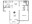 618 sq. ft. A2 floor plan