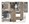 836 sq. ft. A6.0 floor plan