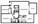 855 sq. ft. floor plan