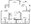 1,043 sq. ft. B2 floor plan
