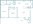 862 sq. ft. B1 floor plan